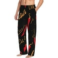thumbnail image 2 of Balery Men'S Hot Chili Pants,Sleepwear Pants,Pajama Pants,Pj Bottoms Drawstring And Pockets-Small, 2 of 9