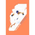 thumbnail image 2 of Tote Bag, Telluride, Colorado, Powder Ski Scene, Contour, Unisex, Reusable, Washable Canvas, Unique Art, 2 of 2