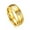 Girl's Gold, variant on 18K Gold Plated CZ Band Man Woman 316L Stainless Steel Gift Couple Rings Sz 5-13
