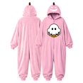 thumbnail image 4 of Couples Halloween Jumpsuit Pajamas, Matching One Piece Sleepwear Costume with Cozy Loungewear Design for Men and Women, 4 of 7