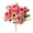 Hot Pink, variant on 1PC Sunset Yellow Artificial Peony Ranunculus Bouquet, 11.81" Silk Persian Buttercups Flower Bunch with Bendable Stems for Home Table Wedding Centerpiece