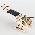 thumbnail image 4 of Avion en bois à énergie solaire, jouet éducatif, bricolage, modèle, merveilleux cadeau pour enfant, 4 of 4