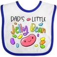 thumbnail image 3 of Inktastic Dads' Little Jellybean Cute Easter Candy Boys or Girls Baby Bib, 3 of 4