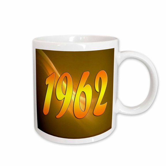 3drose, Year 1962, 11oz Mug