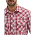thumbnail image 4 of Wrangler® Men's and Big Men's Regular Fit Short Sleeve Western Shirt, Sizes S-5XL, 4 of 4