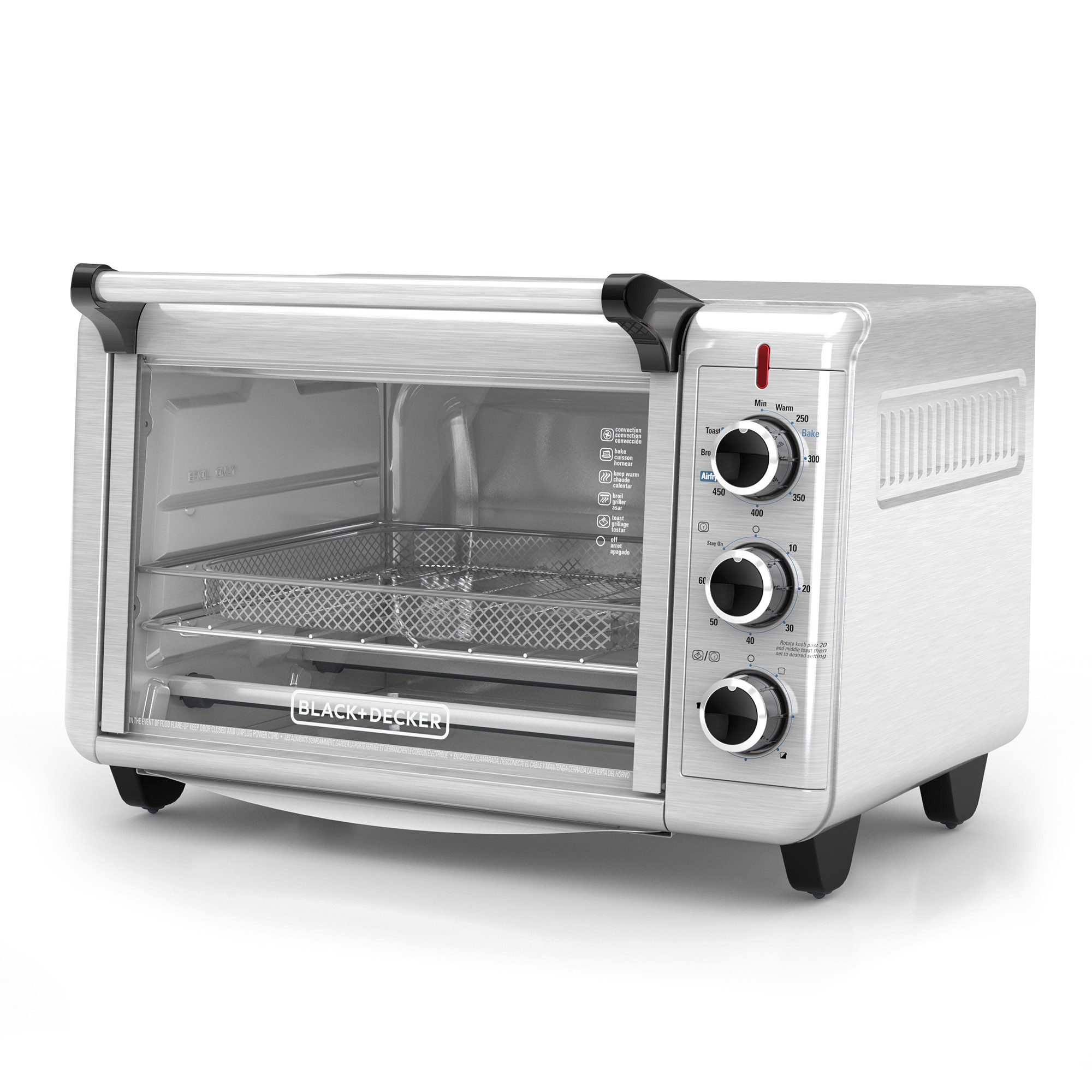 BLACK+DECKER Crisp 'N Bake Air Fry Toaster Oven TO3215SS - image 2 of 3