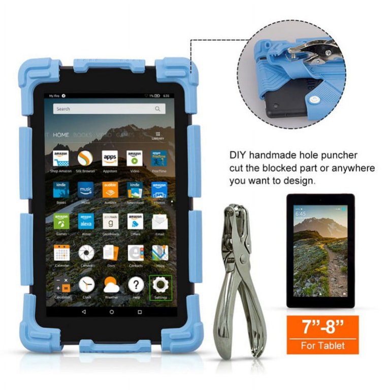Universal 7-8 Inch Tablet Case, Silicone Shockproof Self-stand Protective Case Cover for IPad Android Tablet: Electronics - Walmart.com Universal 7-8 Inch Tablet Case, Silicone Shockproof Self-stand Protective Case Cover for IPad Android Tablet: Electronics - Walmart.com