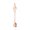 Rose Gold, variant on Music Note Stirring Spoon Stainless Steel Long Handle Coffee Spoon Dessert Spoon Ice Cream Spoon for Mug Bar and Cafe Use