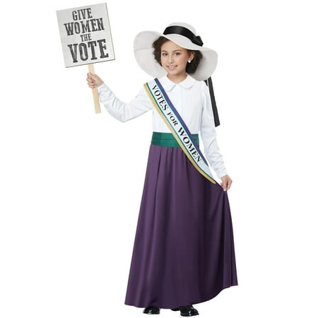 American Suffragette Child Costume