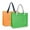 Orange+green, variant on 2Pcs Large lightweight Mesh Beach Tote Bag With Button Reusable Pool Bag for Travel Shopping Gym