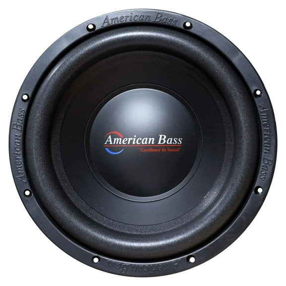 American Bass DX 10 Inch Subwoofer 300 Watt RMS with 4 Ohm Impedance, 90 oz Magnets, 2-inch Voice Coils, Pack of 1