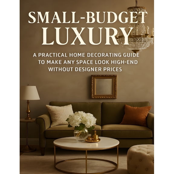 Small-Budget Luxury: A Practical Home Decorating Guide to Make Any Space Look High-End Without Designer Prices, (Paperback)