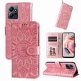 thumbnail image 5 of Funda tipo cartera GANGXUN para Xiaomi Redmi Note 12 4G , diseño girasol, cuero PU, soporte, cierre magnético, tarjetero, 5 of 5