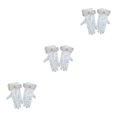 thumbnail image 1 of Qarigey 2x Satin Short Gloves Glossy Stretchable Formal Occasion Concerts for Type1 NO1, 1 of 1