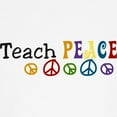 thumbnail image 3 of CafePress - Teach Peace Long Sleeve T Shirt - Unisex Cotton Long Sleeve T-Shirt, 3 of 4
