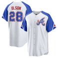 thumbnail image 1 of Atlanta Braves #27 Riley #13 Embroidered Fan Edition Baseball Jersey_h, 1 of 2