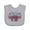 AC-Heather Grey, variant on Inktastic My First 4th of July 2026 Boys or Girls Baby Bib