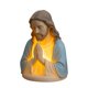 thumbnail image 1 of Lámpara decorativa de resina con forma de figura rezando y luz de noche navideña Figura de Jesús, 1 of 9