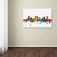 thumbnail image 3 of Michael Tompsett 'Fort Worth Texas Skyline' Canvas Art, 3 of 4