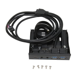 Front Panel USB 3.2 Hub 10Gbps Plug and Play Iron Shell Floppy Disk Reader for Win for Linux