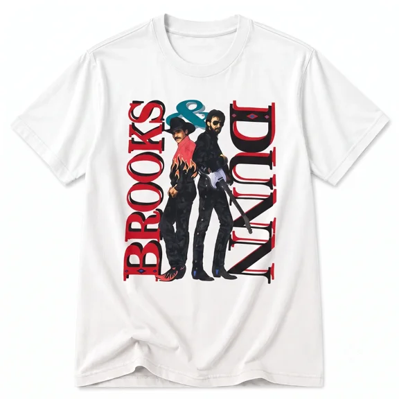 40- 1993 Brooks and Dunn Shirt Sizes S-5XL