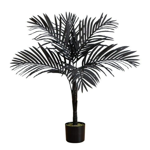 Nearly Natural Golden Cane Artificial Halloween Potted Tree - 3' - Unlit