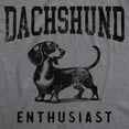 thumbnail image 2 of Mens Funny T Shirts Dachshund Enthusiast Sarcastic Puppy Graphic Novelty Tee For Men Graphic Tees, 2 of 9