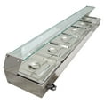 thumbnail image 5 of TECHTONGDA Electric Commercial Bain-marie Buffet Food Warmer Steam Table with Glass Guard 6-Pan, 5 of 8