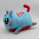 thumbnail image 3 of Peluche Kawaii Gravycatman de 2,9 m. Lindo gato azul de peluche. Gatito de peluche. Muñeco de almohada (2,9 m, Gravycatman azul)., 3 of 5