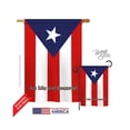 thumbnail image 1 of Breeze Decor 08049 Puerto Rico Drapeau de Maison à Impression Verticale à 2 Côtés - 28 x 40 Po, 1 of 1