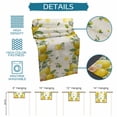 thumbnail image 6 of Vintage Lemon Table Runner, Summer Fruit Rustic Botanical Floral Washable Cotton Linen Table Runners 60 Inches Long, Dresser Scarf Runner for Coffee/TV Stands/Kitchen/Cabinets 13''x60'', 6 of 8