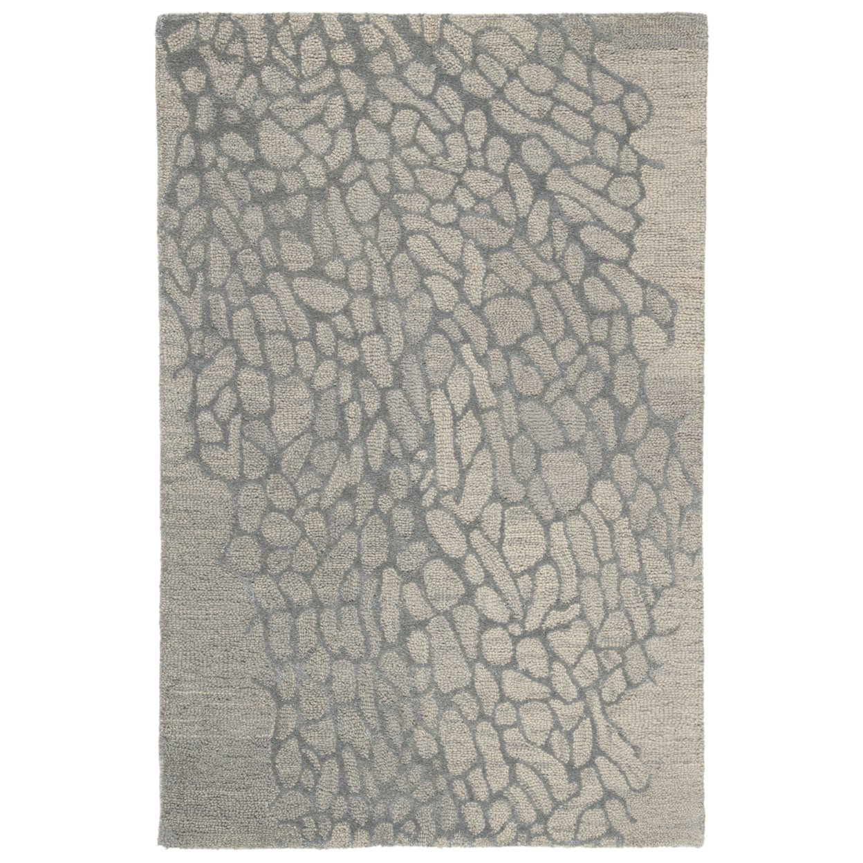 SAFAVIEH Blossom Clarence Abstract Area Rug, Grey, 4' x 6'
