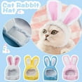 thumbnail image 3 of Denbek Rabbit Ears for Dogs, Cat Costume Bunny Rabbit Hat with Ears for Cats & Small Dogs - Perfect Easter Halloween Christmas Pet Costume Accessory, Yellow, 3 of 4
