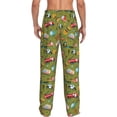 thumbnail image 3 of Goofa Transportation Prints Printed Soft Pajama Pants for Men, Wide Leg Comfy Casual Lounge Yoga Pants-XX-Large, 3 of 9