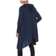 thumbnail image 4 of Hombres con capucha sólido irregular manga larga prendas de vestir sudaderas blusa Pompotops oipoqjl17547, 4 of 4