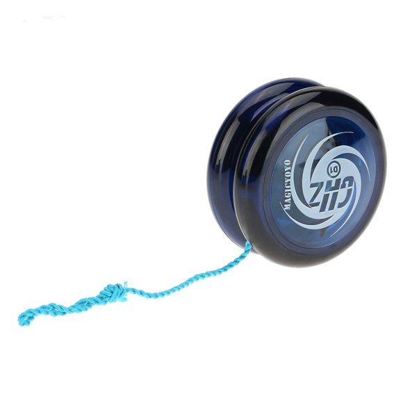 TFixol Magic Yoyo D1 Poly Carbonate Plastic Loop Yo-yo Narrow Plain Shaft Star Burst System with Spinning String for Kids