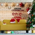 thumbnail image 5 of Christmas Santa Claus Garage Door Decoration Merry Christmas Garage Door Banner Cover Size Xmas Backdrop Decorations Christmas Tree Outdoor Indoor Background Sign, 5 of 9
