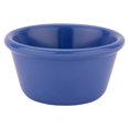 thumbnail image 3 of Conseguir. Rm-400-Pb 4Oz. Ramekin Melamina Resistente A Roturas Azul Pavo Real (Paquete De 12), 3 of 4