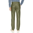 thumbnail image 2 of Calvin Klein Mens Sateen Casual Chino Pants, Green, 32W x 32L, 2 of 5