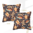 thumbnail image 3 of Bingfone Decorative Pillow Covers 16"x16" Turtles and Sea Plants Couch Pillow Cases Modern Farmhouse Covers for Couch Sofa Bed, 3 of 9