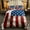 Color 03, variant on American Flag Queen Comforter Set, Brown Grey Camouflage Antlers and Leaves Bedding for Teens Adults,Camo Hunting Deer Wild Animal Bedding Comforter Sets Stars and Stripes Quilt,Farmhouse Style