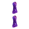 thumbnail image 1 of Guardurnaity Headwraps Estilos bohemios Durabilidad Sombrero de pirata de cola larga Estilo musulmán Cómodo Transpirable Cuidado del cabello violeta tamaño libre 2Conjunto, 1 of 6