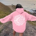 thumbnail image 2 of Hoodies for women Breast Cancer Awareness Long Sleeve Pink Ribbon Graphic Hooded Sweatshirts with Pockets Casual Comfy Pullover Fall Tops 2025, 2 of 5