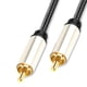 thumbnail image 3 of Cable de audio, calidad de sonido pura, RCA macho a macho, cable de audio estéreo HiFi 5.1 SPDIF para cine en casa, HDTV, amplificador y altavoz., 3 of 8