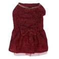 thumbnail image 1 of Vestido para mascotas, disfraz para mascotas, vestido lindo para perros, vestido rojo para perros, el mejor de su clase, 1 of 9