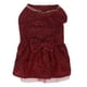 thumbnail image 3 of Vestido Para Mascotas, Lindo Vestido Elástico De Princesa Para Mascotas, Rojo Ligero Para Perros Pequeños Para Bodas Para Todas Las Estaciones ANGGREK  Descripción de la referencia, 3 of 5