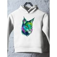 thumbnail image 3 of Rainbow Lynx Hoodie Toddler -Rose Khan Designs,  5 Toddler, 3 of 4