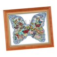 thumbnail image 4 of Kit de con de , preimpreso - mariposa para niños, adultos, principiantes (incluye instrucciones en inglés), 4 of 9