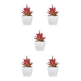 thumbnail image 3 of Wosthever Simulación Suculentas Faux Bonsai Pot Flores falsas en maceta Type2 NO2, 3 of 6