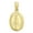 Yellow, variant on Solid 10k Gold Miraculous Medal Pendant - Virgin Mary Religious Jewelry Gifts
